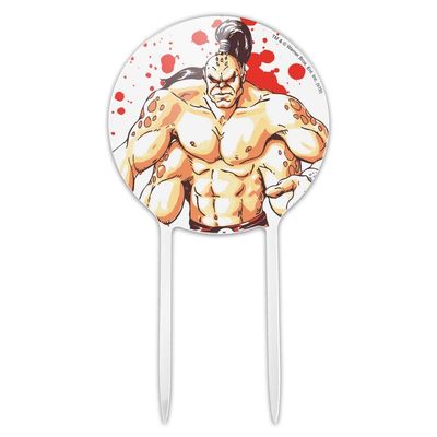 Acrylic Mortal Kombat Klassic Goro Character Cake Topper Party Decoration for Wedding Anniversary Birthday Graduation