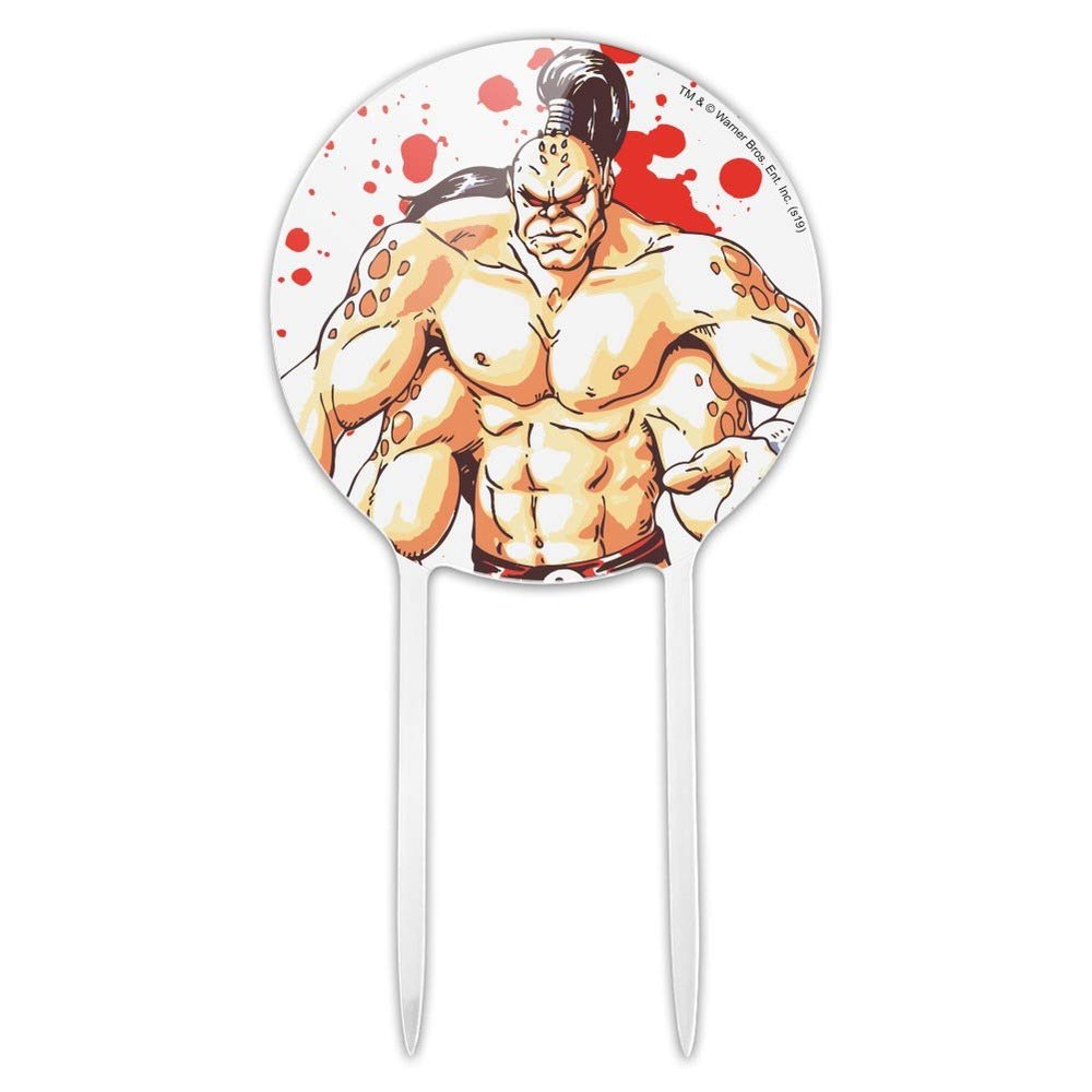 Acrylic Mortal Kombat Klassic Goro Character Cake Topper Party Decoration for Wedding Anniversary Birthday Graduation
