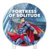 Acrylic Superman Fortress of Solitude Cake Topper Party Decoration for Wedding Anniversary Birthday Graduation view 3