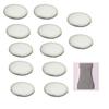 KUTAWILAR 12 PCS 20MM Ceramics Discs Ultrasonic Mist Maker Fogger Replacement Disk for Humidifier view 1
