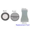 KUTAWILAR 12 PCS 20MM Ceramics Discs Ultrasonic Mist Maker Fogger Replacement Disk for Humidifier view 2