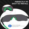 BLAZERBUCK Replacement Nose Piece Pads for Oakley EVZero Path/EVZero Pitch/EVZero Range/EVZero Blades/Cybr Dyno Sunglasses - Dark Green view 3