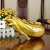 Fashion158 Auspicious Good luck Golden mice # OFFICE HOME efficacious Talisman Money Drawing auspicious fortune mice Brass Statue view 4