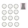 KUTAWILAR 12 PCS Ceramics Discs 16 MM Ultrasonic Mist Maker Funtain Fogger Replacement Disk for Humidifier Accessories view 1