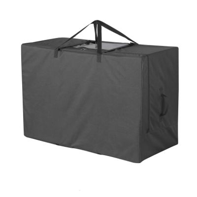 Cuddly Nest Folding Mattress Storage Bag - Heavy Duty Carry Case for Tri-Fold Guest Bed (Fits 4" NARROW TWIN & COT Mattress,Black)