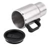 12V Electric Travel Coffee Mug 450ml Stainless Steel Car Heating Cup with LeakProof Lid and Indicator Light view 2