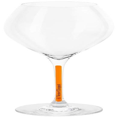 Veuve Clicquot Champagne Flute Glass Trendy Prestige Yellow 280 ml (1 pc)