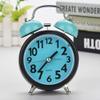 Boquite Alarm Clock, Mechanical Alarm Clock, Double Ultra Silent Mechanical Alarm Clock Quartz Movement Desk Table view 3