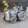 Uterstyle Metal Money Coin Saving Box Bank Coin Storage Box Home Interior Decor Artwork Christening GiftsFarm Tractors view 4