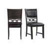 Picket House Furnishings Taylor Standard Height Faux Leather Side Chair Set view 1