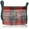 Earthmaid ABACA CHECK SHOULDER E5824 475020 47-5022REDGRN Red/Green view 2