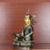 Fashion158 HOME family efficacious safe Talisman Tibetan Buddhism Guru Rinpoche Padmasambhava Buddha brass Statue view 2