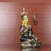 Fashion158 HOME family efficacious safe Talisman Tibetan Buddhism Guru Rinpoche Padmasambhava Buddha brass Statue view 3