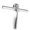 BININBOX Shower Squeegee for Shower Doors, Window, Bathroom, Mirror and Car Glass, All-Purpose Cleaning Squeegee with Powerful Suction Cup Hooks Holder Stainless Steel, 10 Inches. (Black) view 1
