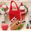 xinchenglove New Year Christmas Decorations Xmas Sticker Cartoon Doll Gift Bag Cristmas Child Candy Apple Bag Navidad Party Weihnachten ZB991 (1PCS Gingerbread) view 1