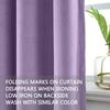 cololeaf Home Decor Velvet Curtain 96 Inches Long Grommet Curtain Panel Window Treatment for Living Room - Extra Wide Curtain for Hall Guest Room - Violet 100W x 96L Inch (1 Panel) view 3