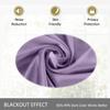 cololeaf Home Decor Velvet Curtain 96 Inches Long Grommet Curtain Panel Window Treatment for Living Room - Extra Wide Curtain for Hall Guest Room - Violet 100W x 96L Inch (1 Panel) view 4