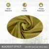 cololeaf Home Decor Velvet Curtain 96 Inches Long Grommet Curtain Panel Window Treatment for Living Room - Extra Wide Curtain for Hall Guest Room - Fawn 100W x 96L Inch (1 Panel) view 4