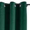 cololeaf Home Decor Velvet Curtain 96 Inches Long Grommet Curtain Panel Window Treatment for Living Room - Extra Wide Curtain for Hall Guest Room - Moss 100W x 96L Inch (1 Panel) view 2