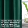 cololeaf Home Decor Velvet Curtain 96 Inches Long Grommet Curtain Panel Window Treatment for Living Room - Extra Wide Curtain for Hall Guest Room - Moss 100W x 96L Inch (1 Panel) view 3