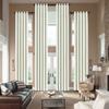 cololeaf Home Decor Velvet Curtain 96 Inches Long Grommet Curtain Panel Window Treatment for Living Room - Extra Wide Curtain for Hall Guest Room - Beige 100W x 96L Inch (1 Panel) view 1