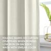 cololeaf Home Decor Velvet Curtain 96 Inches Long Grommet Curtain Panel Window Treatment for Living Room - Extra Wide Curtain for Hall Guest Room - Beige 100W x 96L Inch (1 Panel) view 3
