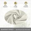 cololeaf Home Decor Velvet Curtain 96 Inches Long Grommet Curtain Panel Window Treatment for Living Room - Extra Wide Curtain for Hall Guest Room - Beige 100W x 96L Inch (1 Panel) view 4