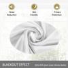 cololeaf Home Decor Velvet Curtain 96 Inches Long Grommet Curtain Panel Window Treatment for Living Room - Extra Wide Curtain for Hall Guest Room - Off White 100W x 96L Inch (1 Panel) view 4