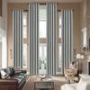 cololeaf Home Decor Velvet Curtain 96 Inches Long Grommet Curtain Panel Window Treatment for Living Room - Extra Wide Curtain for Hall Guest Room - Grey 100W x 96L Inch (1 Panel) view 1