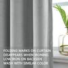 cololeaf Home Decor Velvet Curtain 96 Inches Long Grommet Curtain Panel Window Treatment for Living Room - Extra Wide Curtain for Hall Guest Room - Grey 100W x 96L Inch (1 Panel) view 3