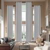 cololeaf Home Decor Velvet Curtain 96 Inches Long Grommet Curtain Panel Window Treatment for Living Room - Extra Wide Curtain for Hall Guest Room - Silver Grey 100W x 96L Inch (1 Panel) view 1