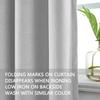 cololeaf Home Decor Velvet Curtain 96 Inches Long Grommet Curtain Panel Window Treatment for Living Room - Extra Wide Curtain for Hall Guest Room - Silver Grey 100W x 96L Inch (1 Panel) view 3