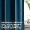 cololeaf Home Decor Velvet Curtain 96 Inches Long Grommet Curtain Panel Window Treatment for Living Room - Extra Wide Curtain for Hall Guest Room - Midnight Blue 100W x 96L Inch (1 Panel) view 3
