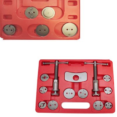 MH GLOBAL 18 Pc Push Wind Back Brake Caliper Adapters Piston Positive Negative Plate