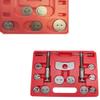 MH GLOBAL 18 Pc Push Wind Back Brake Caliper Adapters Piston Positive Negative Plate view 1