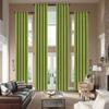 cololeaf Home Decor Velvet Curtain 96 Inches Long Grommet Curtain Panel Window Treatment for Living Room - Extra Wide Curtain for Hall Guest Room - Perennial Green 100W x 96L Inch (1 Panel) view 1
