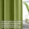 cololeaf Home Decor Velvet Curtain 96 Inches Long Grommet Curtain Panel Window Treatment for Living Room - Extra Wide Curtain for Hall Guest Room - Perennial Green 100W x 96L Inch (1 Panel) view 3