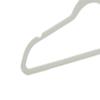 Amazon Basics Slim Velvet Non-Slip Space Saving Suit Clothes Hangers for Closet Organization, Ivory/Rose Gold, 100-Pack view 4