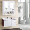 Multi-Function Toilet Wall Cabinet with Double Mirror Doors, Space-Saving Storage, Sturdy and Durable, Suitable for Bathroom, Kitchen view 3