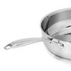 Amazon Basics Stainless Steel Cookware 11-Piece Set, Oven Safe, Pots and Pans, Induction-Ready, Even Heating, Easy to Clean, Heavy Duty, Silver view 3