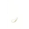 Caspari White Pearl & Gold Paper Linen Boxed Guest Towel Napkins in Letter I - Three Packs of 24 view 1