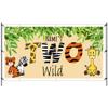 2nd - Two Wild Waterproof Vinyl Happy 2nd (Custom, 2x4 Feet) view 1