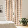Ambesonne Fall Window Curtains, Swirling Autumn Leaves Shady Seasonal Elements Aesthetic Nature Image, Lightweight Decor 2-Panel Set with Rod Pocket, Pair of - 28" x 84", Orange Yellow view 4