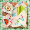 Ideal Wrap Premium Organic Beeswax Food Wrap (Colorful Cactus, 4 Pack) view 3