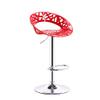 Bar Stool Swivel Hydraulic Adjustable Bar Stool with Chrome Polished Base, for Kitchen Bar Salon Spa Clinic Computer Desk Chair Max. Load 200kg view 1