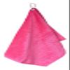 101 BEACH Personalized Cotton Bowling Towel with Embroidered Name with Clip (Pink - Embroidered Name) view 2