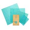 Ideal Wrap Premium Organic Beeswax Food Wrap (Blue Wave, 4 Pack) view 1