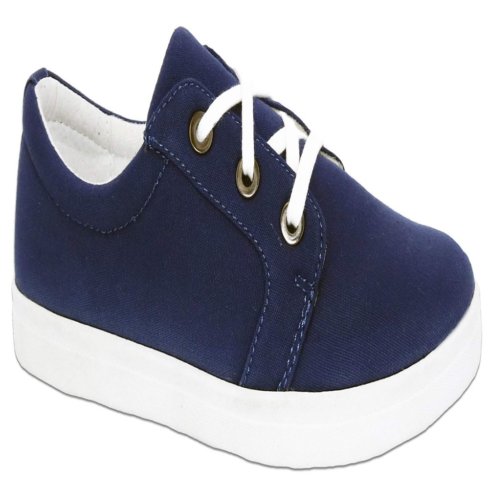 Footsaver Woman Dice 89172 Navy/Canvas Canvas 9.5 X-Wide (2E) US