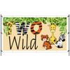 2nd - Two Wild Waterproof Vinyl Happy 2nd (Stock, 2x4 Feet) view 1