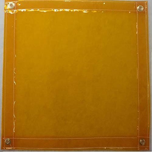 A.B. Kelly Welding Curtains (6 ft x 25 ft, Yellow Curtain)